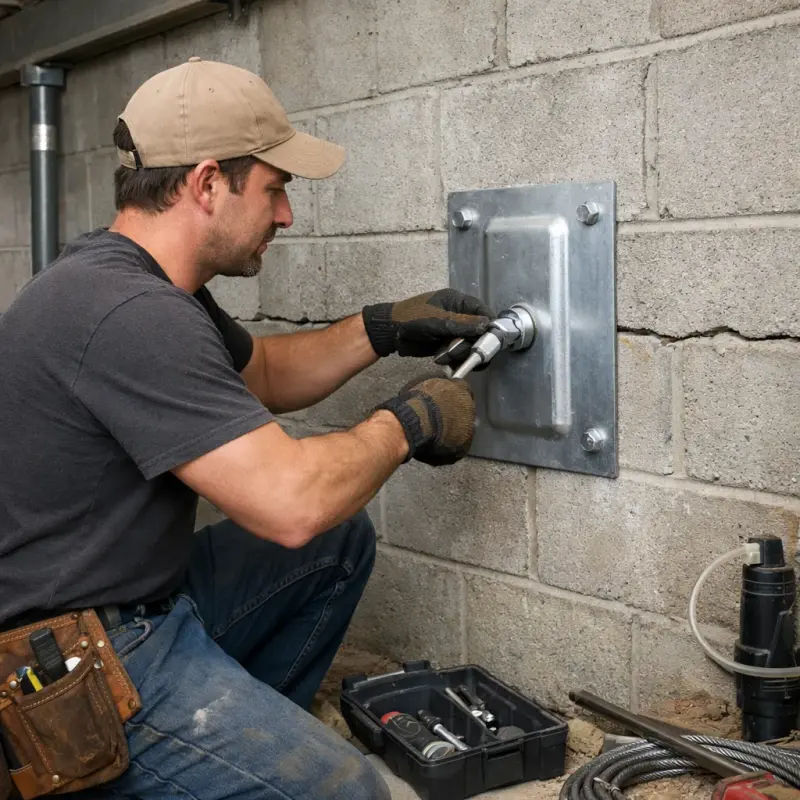 Bowing Wall Repair Clarksville